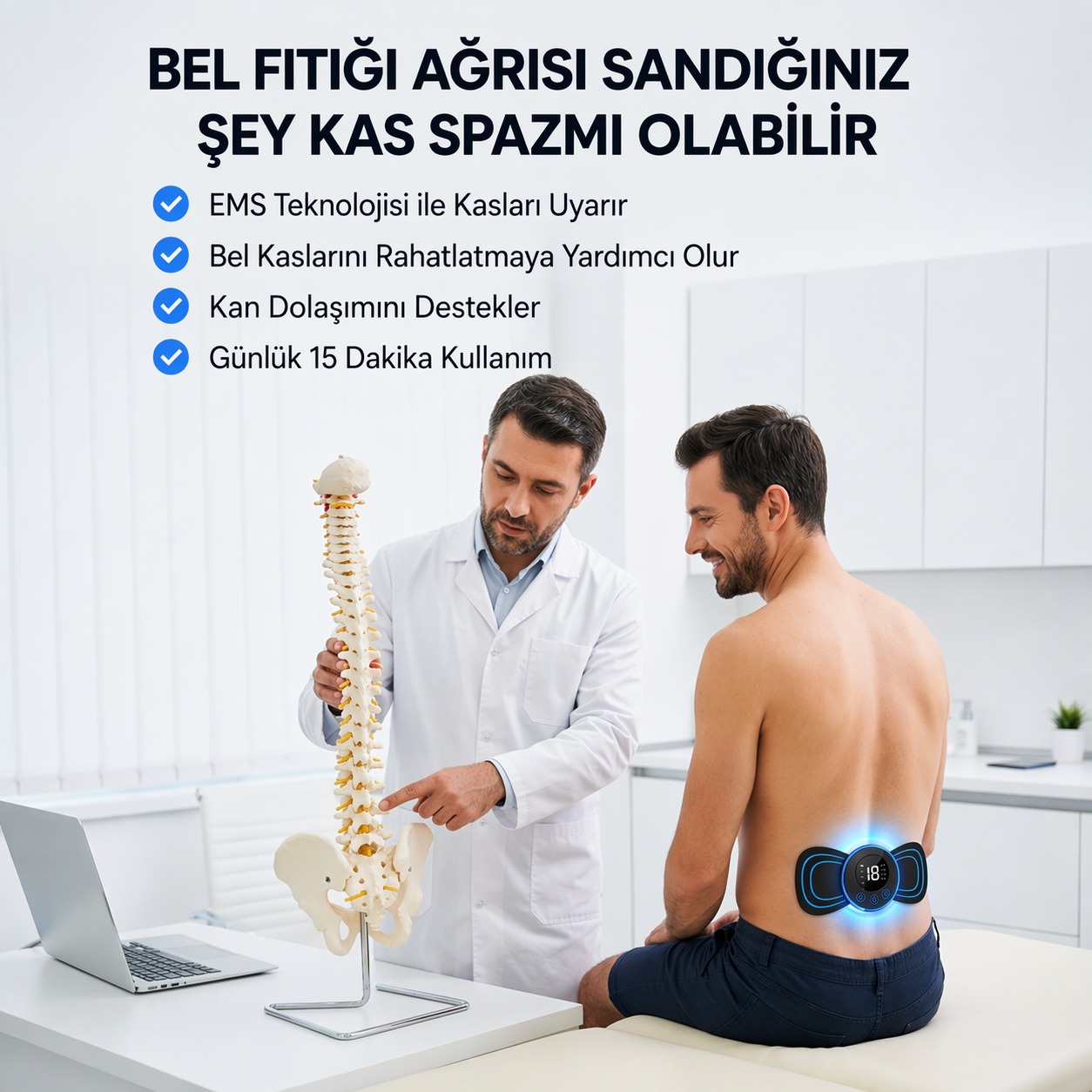 Biotera - Ağrı Giderici EMS Masaj Aleti